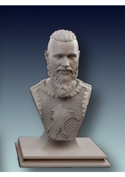 Ragnar Lothbrok Bust 20CM