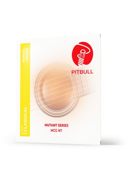 Pitbull Strings Mutant Seri Kararmaya Karşı Dayanıklı Coated Klasik Gitar Teli + Pena Mcg