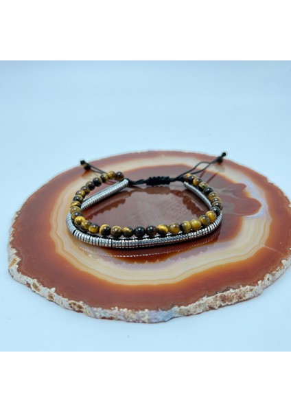 Kaplan Gözü ve Hematit Bileklik fırsatları