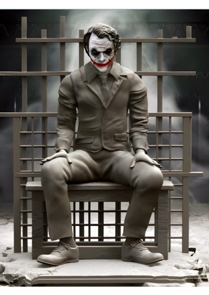 Joker In Prison Heath Ledger Figürü 20CM