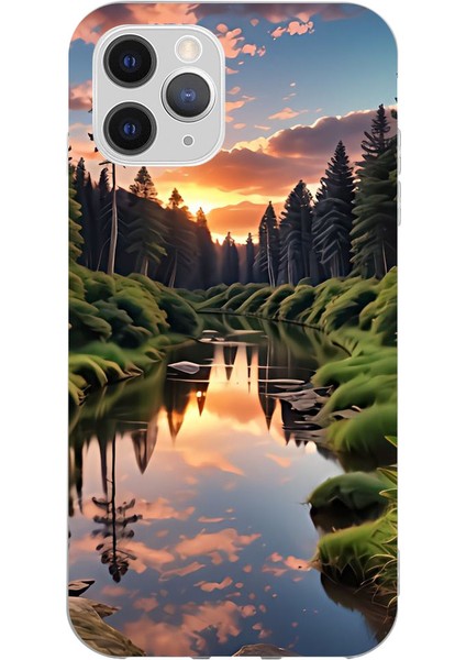 Apple iPhone 13 Pro Kaplama Dağ Dere