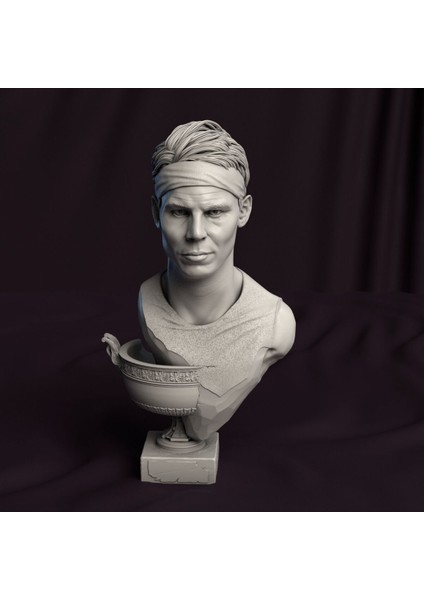 Rafael Nadal Bust 25CM modelleri