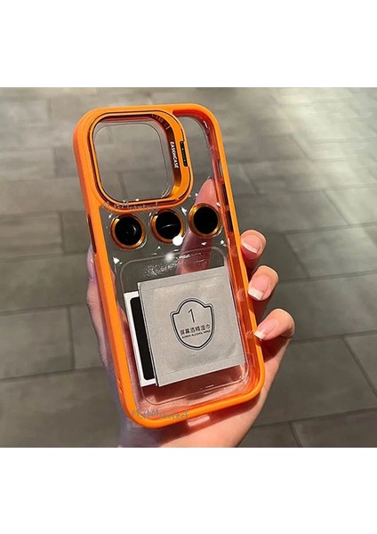 Apple iPhone 15 Pro Max Kılıf Krom
