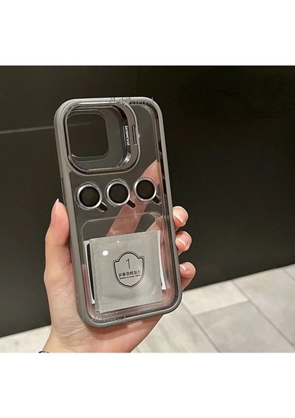 Apple iPhone 15 Pro Max Kılıf Krom