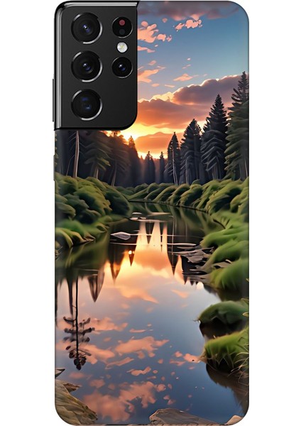 Samsung Galaxy S22 Ultra Kaplama Dağ Dere