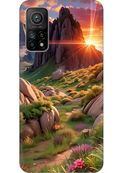 Redmi Note 9 Kaplama Dağ Gün Batımı