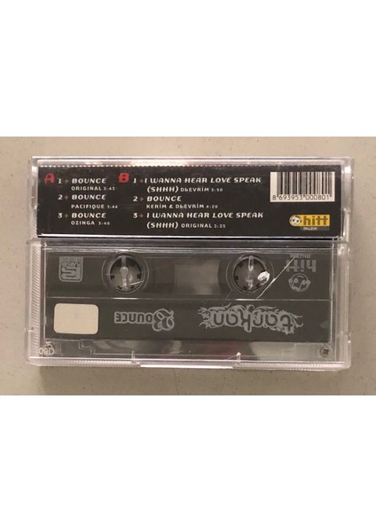 Tarkan Bounce Kaset (Orjinal Dönem Baskı)