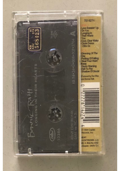 Bonnie Raih Longing In Their Hearts Kaset (Orjinal Dönem Baskı) fiyatları