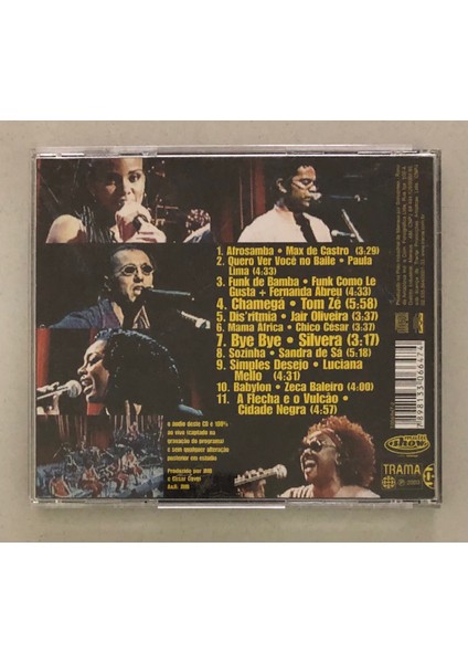 Musica Brasileira Vol. 1 Ao Vivo CD (Orjinal 2003 Dönem Baskı) fiyatları