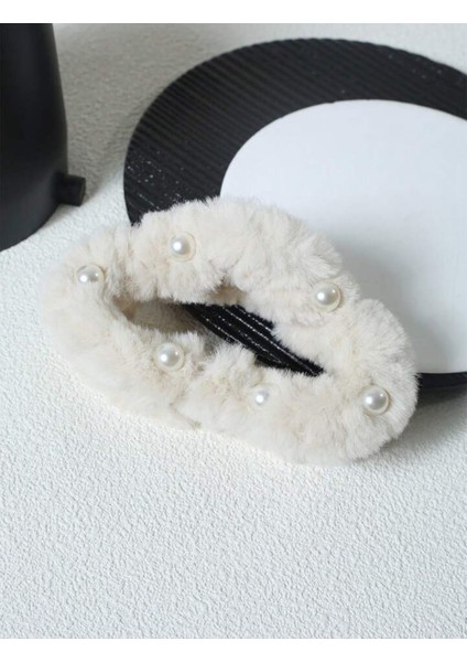 Büyük Boy Inci Peluş Mandal Toka 13 cm fiyatları