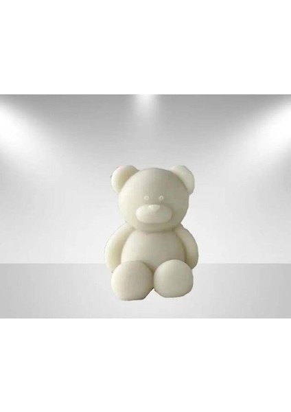 Minik Ayıcık Mum Silikon Kalıbı (5 Adet)