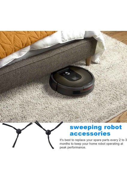 10 Adet Yan Fırça Elektrikli Süpürge Süpürme Robotu CR120/CEN540/X500/X580/KK8, Yedek Ağız Yan Fırça Seti (Yurt Dışından) fırsatları
