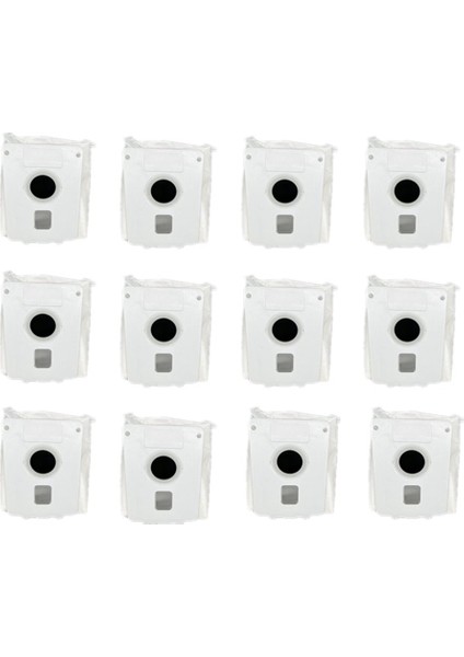 12 Adet Lg A939KBGS/A937KGMS Toz Torbası Yedek Parça Robotlu Süpürge Kirli Çanta Yedek Aksesuarlar (Yurt Dışından)