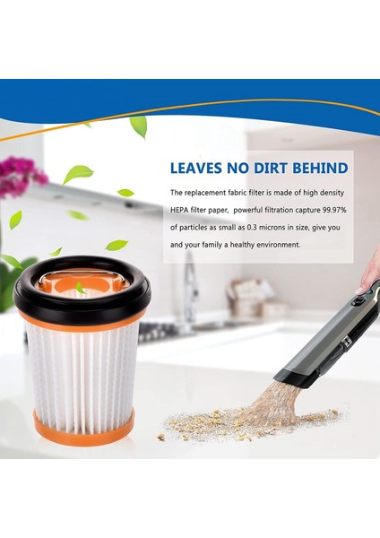 6 Adet Vakum Filtresi Ion W1 Akülü El Vakum Filtreleri Wandvac WV200 WV201 WV220, Parça XHFWV200 (Yurt Dışından) fırsatları