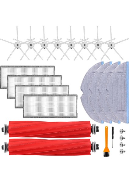 Aksesuarlar S7 & S7+ & S7 Maxv & S7 Maxv Plus & S7 Maxv Ultra Robot Süpürge Için Uyumlu Yedek Parçalar, A (Yurt Dışından)
