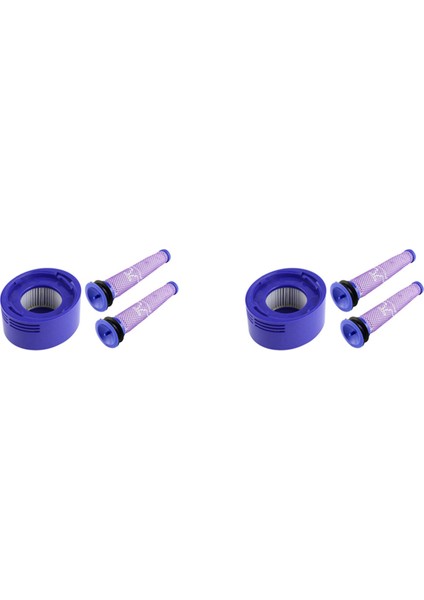 Dyson-V8-Animal ve Dyson V8 Absolute ve Dyson V7 Kablosuz Elektrikli Süpürge Için 2 Set Son Filtre, 967478-01 Filtre (Yurt Dışından)