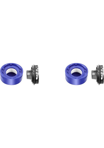 2x Post Hepa Filtre Dyson V7 V8 Elektrikli Süpürge Aksesuarları Süpürgesi Ev Motor Arka Kapakları Araçları Parçaları (Yurt Dışından)