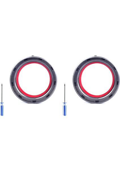 2x Dyson V11 SV14 SV15 Elektrikli Süpürge-Toz Kutusu Üst Sabit Sızdırmazlık Halkası Yedek Eki Yedek Parça Yeni (Yurt Dışından)