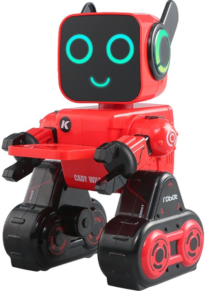 Jjrc Robot Oyuncak Robot Oyuncak Çocuklar Için Akıllı Interaktif Uzaktan Kumandalı Robot Hareket Algılama Çocuklarla Oynamak Hediye Kırmızı (Yurt Dışından)