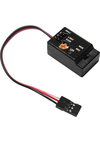 Mini Gyro Jiroskop D12 1/10 Rc Araba Drift Araba Yarışı Direksiyon Çıkışı Entegre Kompakt Hafif Tasarım (Yurt Dışından)