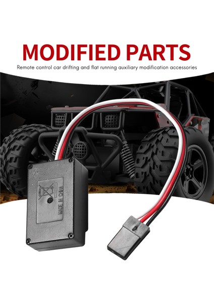 Mini Gyro Jiroskop D12 1/10 Rc Araba Drift Araba Yarışı Direksiyon Çıkışı Entegre Kompakt Hafif Tasarım (Yurt Dışından)
