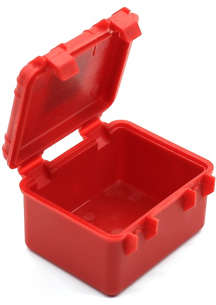 3 Adet Plastik Rc Araba Saklama Kutusu Dekorasyon Aracı Trx4 Eksenel SCX10 90046 D90 1/10 Rc Paletli Aksesuarları Turuncu (Yurt Dışından)