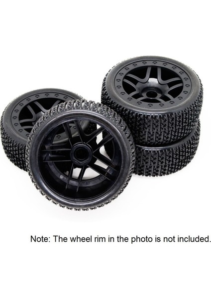 4 Adet 109MM 1/8 Rc Off-Road Araba Lastik Lastik Lastik Redcat Mp9 Hobao Yükseltme Parçaları (Yurt Dışından)
