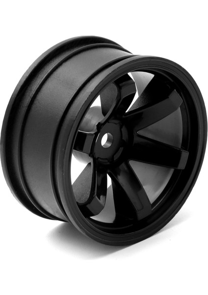 4 Adet 1/10 On-Road Drift Araba 52X26MM Tekerlek Göbeği 1.9 Inç Tırmanma Araba Jantı TT02, Siyah (Yurt Dışından)