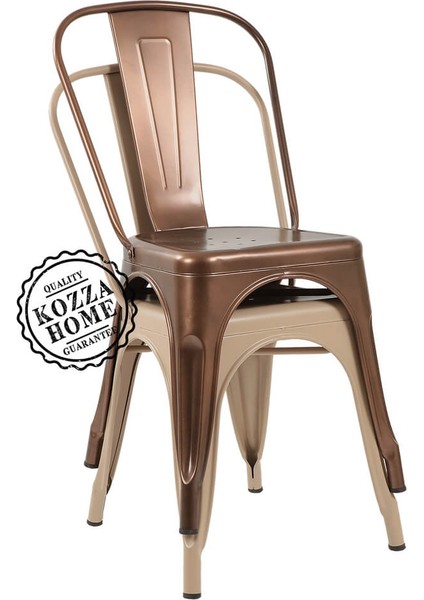 Tolix Sandalye Bronz