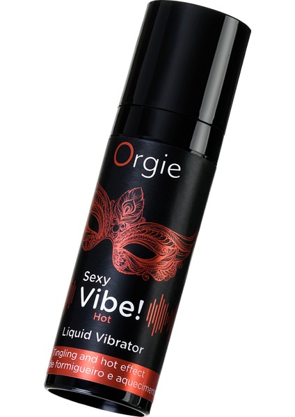 Sexy Vibe Hot Isınma ve Titreşim Etkisi Olan Masaj Jeli 15 ml