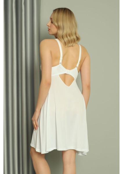 Beyaz Dantelli Toparlayıcı Sütyen Kombinezon fiyatları