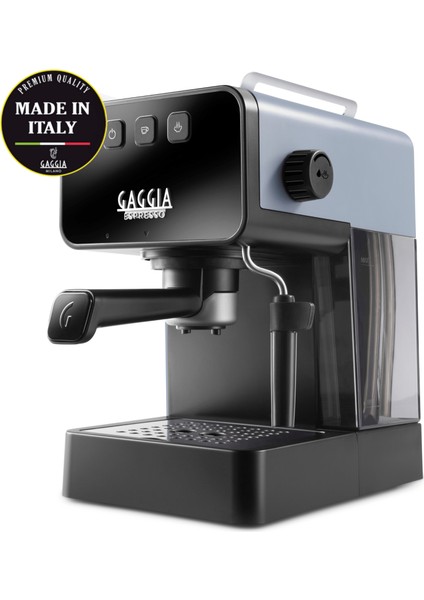 Espresso Deluxe Fırtına Grisi Manuel Makine EG2111/64