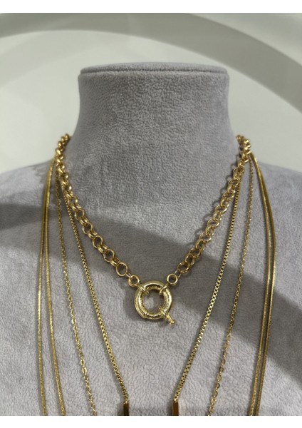 Gold Zincir Kolye