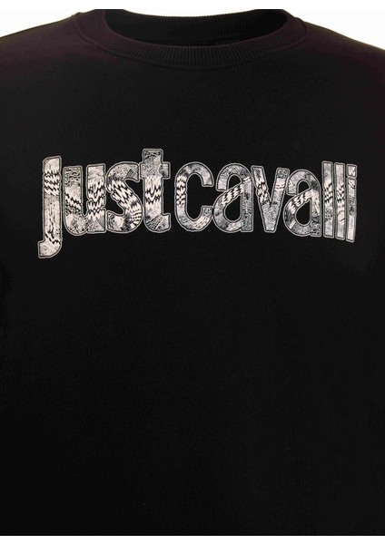 Bisiklet Yaka Siyah Erkek Sweatshirt 75OAIG05 fiyatları