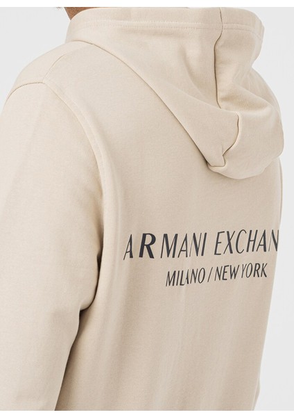 Kapüşon Yaka Krem Erkek Sweatshirt 8NZM94 1934 Sılver Lınıng fırsatları