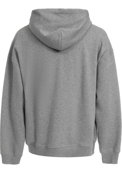Kapüşon Yaka Gri Melanj Erkek Sweatshirt 75OAIT02 fiyatları