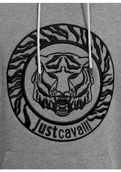 Kapüşon Yaka Gri Melanj Erkek Sweatshirt 75OAIT02 modelleri