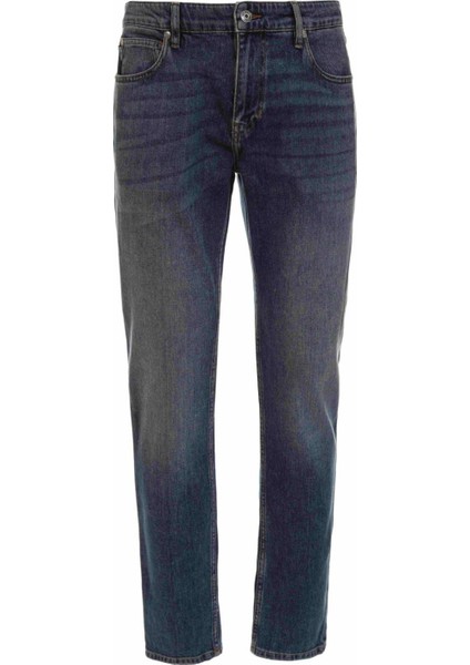 Normal Bel Normal Paça Slim Fit Indigo Erkek Denim Pantolon 75OAB5J0