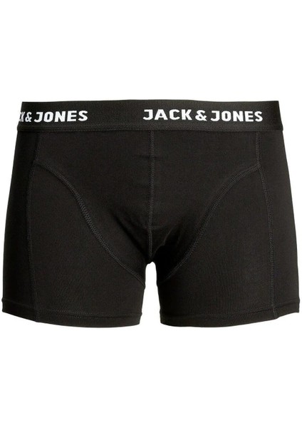 Jack & Jones Jacanthony Trunks 3 Pack Erkek Siyah Boxer 12171944-Black