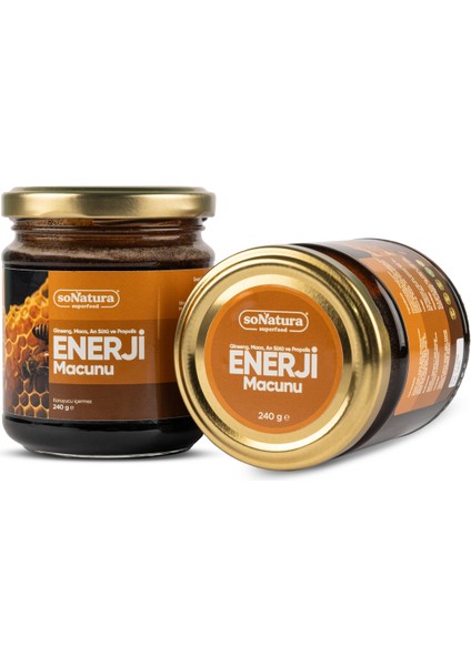 Enerji Macunu (Ginseng ve Propolisli) 240 Gr. SO-V-005