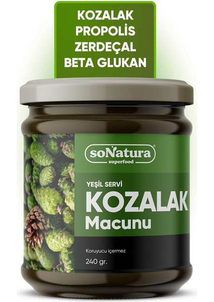 Kozalak Macunu (Yeşil Servi Kozalağı) 240 Gr. SO-V-002