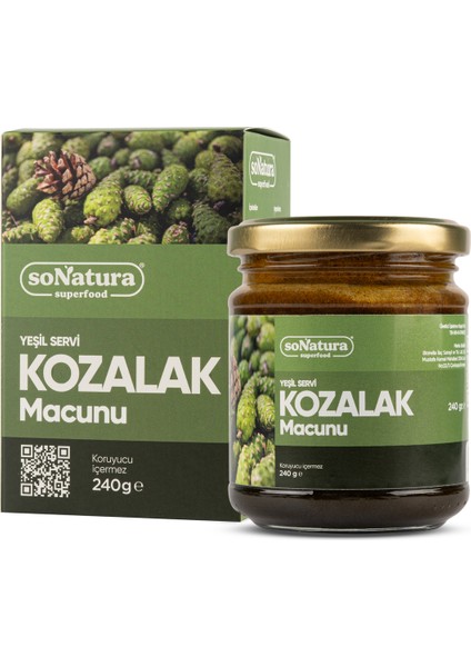 Kozalak Macunu (Yeşil Servi Kozalağı) 240 Gr. SO-V-002