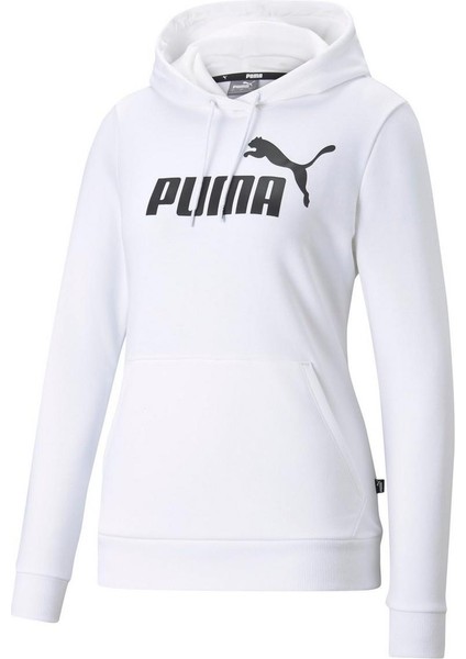 Ess Logo Hoodie Tr Beyaz Kadın Sweatshirt 58679102