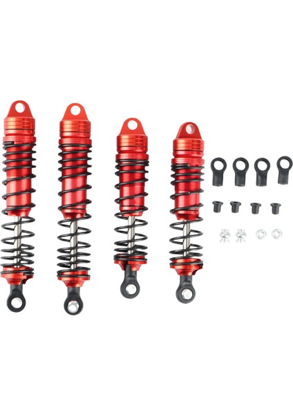 4 Adet Metal Ön ve Arka Amortisörler Slash 4WD 2WD Stampede Hoss 1/10 Rc Araba Yükseltme Parçaları 2 (Yurt Dışından)