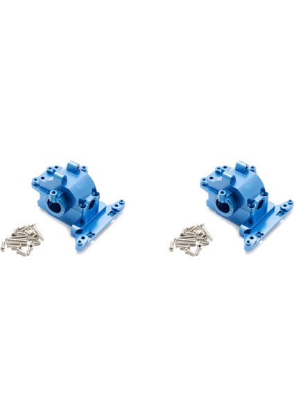 2x Metal Ön Arka Şanzıman Muhafazası 1/18 Latrax Teton Desert Prerunner Rc Araba Yükseltme Parçaları 2 (Yurt Dışından)