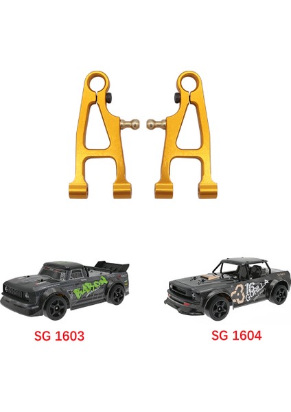 2 Adet Metal Ön Alt Kol Salıncak Kolu Sg 1603 Sg 1604 SG1603 SG1604 1601 1602 1/16 Rc Araba Yükseltme Parçaları 3 (Yurt Dışından)