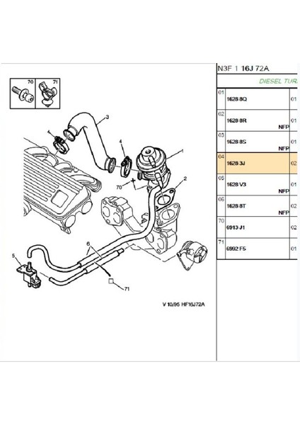 Valf Kelepçesi 307 406 Boxer (16283J-BPE260021)