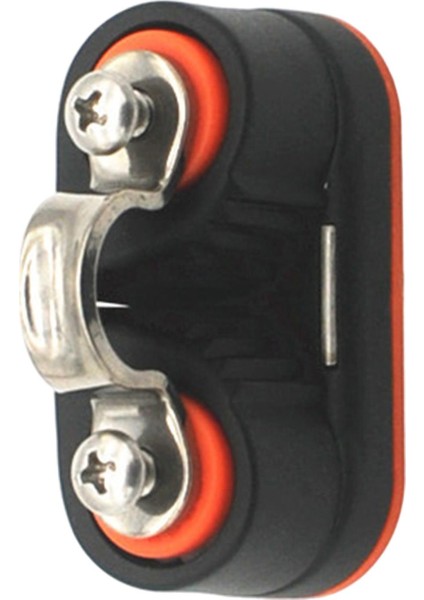 Yelkenli Kelepçesi Bilyalı Rulman Kam Kelepçesi Kano Için Fairlead ile Dayanıklı - 48X24MM (Yurt Dışından)
