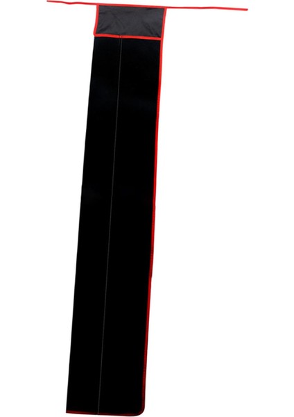 Olta Çantası Olta Kamışı Taşıyıcı Kalınlaşmış Siyah Kravat Depolama 2 Bölme 140 cm (Yurt Dışından)