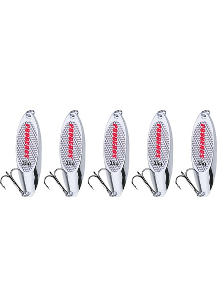 5x Kaşık Büyük Için Döküm Jig Yemleri Bas Yemleri 35G (Yurt Dışından)